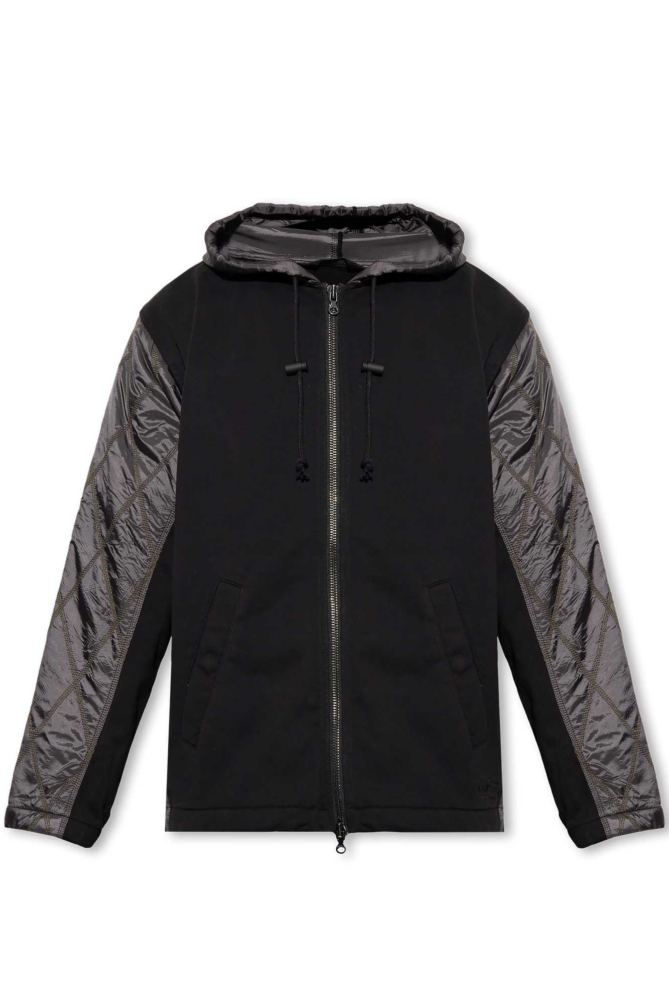 ★DIESEL★ J Rombe Zip-Up Hood Black A104970CKAM9XX A104970C Diesel 'j-rombe' Hoodie In Black | ModeSens
